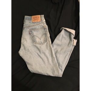 Levi’s 505 Ripped Jeans